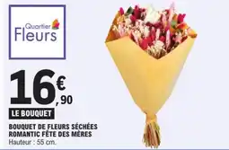 Bouquet de fleurs séchées romantic fête des mères