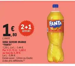 FANTA Soda saveur orange