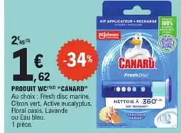 CANARD Produit wc