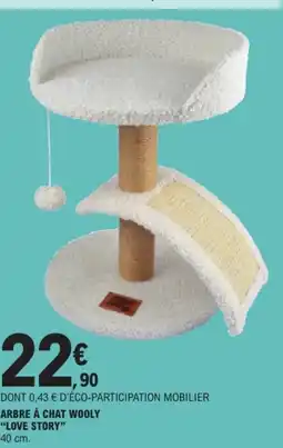E.Leclerc Drive Arbre à chat wooly offre