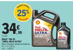 E.Leclerc Drive SHELL HELIX ULTRA Huile 5W-30 offre