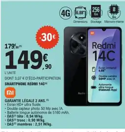 Smartphone redmi 14c