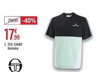 Intersport Tee shirt homme offre