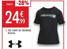 Intersport Tee shirt de training homme offre