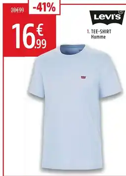 Intersport LEVI Tee shirt homme offre