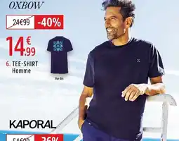 Intersport OXBOW Tee shirt homme offre