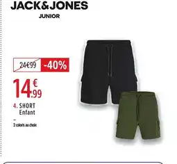 Intersport JACK&JONES Short enfant offre