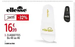 Intersport ELLESSE Claquettes offre