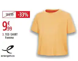 Intersport ENERGETICS Tee shirt femme offre