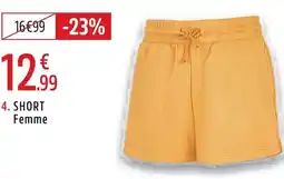 Intersport Short femme offre