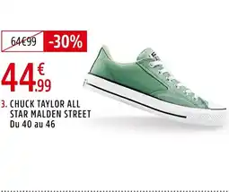 Intersport CONVERSE Chuck taylor all star malden street offre