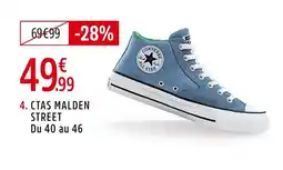 Intersport CONVERSE ctas malden street offre