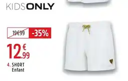 Intersport KIDSONLY Short enfant offre