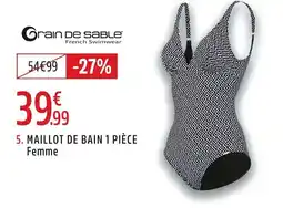 Intersport Maillot de bain 1 pièce femme offre