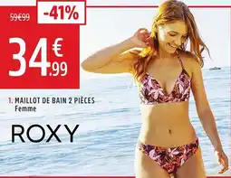 Intersport Maillot de bain 2 pièces femme offre
