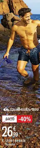 Intersport Short de bain homme offre