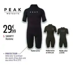 Intersport Shorty homme offre