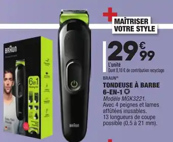 ALDI Tondeuse à Barbe offre