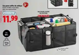 Lidl Sac pour coffre de voiture offre