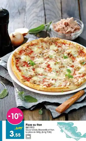 Croque Gel Pizza au thon offre