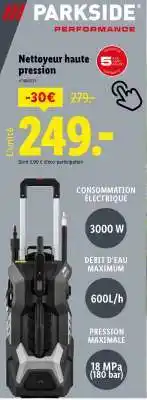 Lidl Nettoyeur haute pression offre