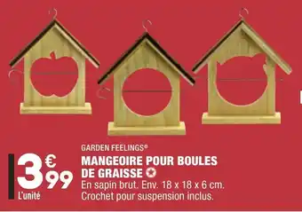 ALDI Mangeoire Pour Boules offre