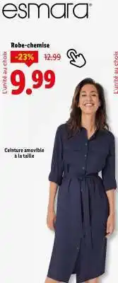 Lidl Robe-chemise offre