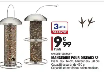 ALDI Mangeoire Pour Oiseaux offre