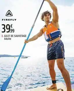 Intersport Gilet de sauvetage adulte offre
