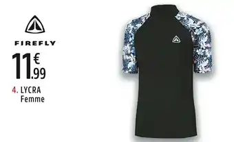 Intersport Lycra femme offre