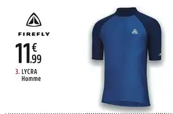 Intersport Lycra homme offre