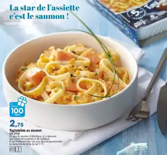 Croque Gel Tagliatelles au saumon offre
