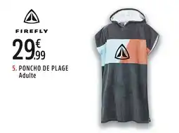 Intersport Poncho de plage adulte offre