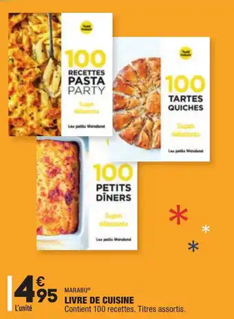 ALDI Livre de Cuisine offre