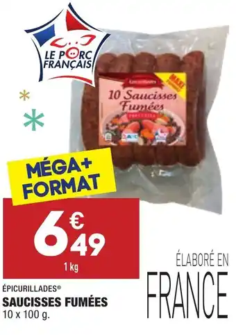 ALDI Saucisses Fumées offre