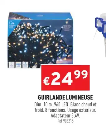 Trafic Guirlande Lumineuse offre