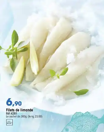 Croque Gel Filets de limande offre