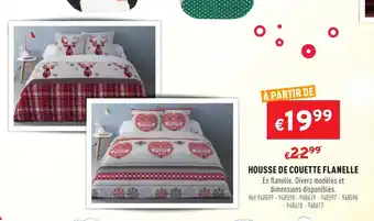 Housse de Couette Flanelle