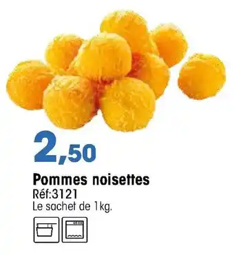 Croque Gel Pommes noisettes offre