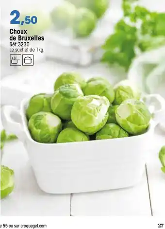 Choux de Bruxelles