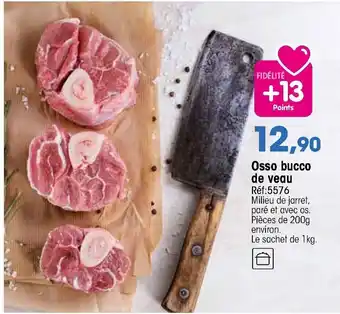 Osso bucco de veau