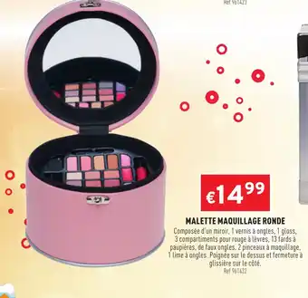 Malette Maquillage Ronde