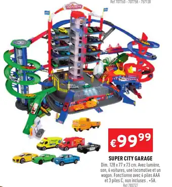Trafic Super City Garage offre