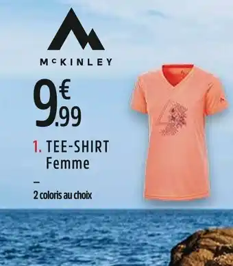 Intersport Tee shirt femme offre