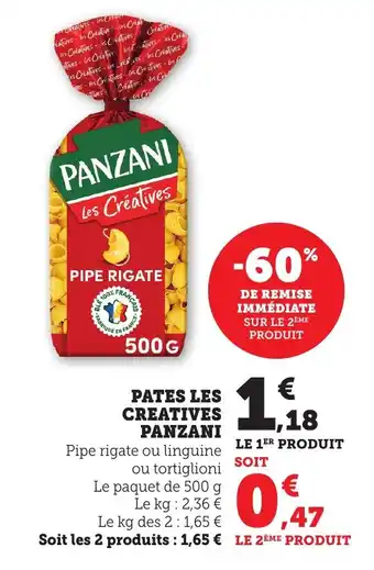 Bi1 Pates les creatives panzani offre