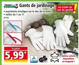 Norma Powertec Garden Gants de jardinage offre