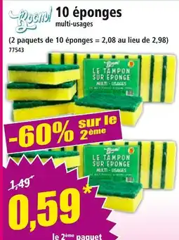 Norma BOOM Le tampon sur éponge offre