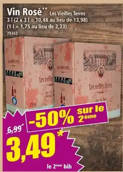 Norma LES VIEILLES TERRES Vin rosé offre