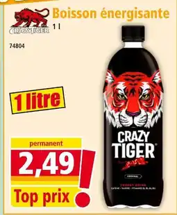 Norma CRAZY TIGER Boisson énergisante offre