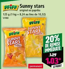 PFIFF Sunny stars